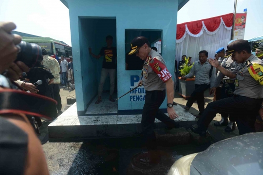 Kapolda Metro Jaya tinjau kesiapan jalur mudik