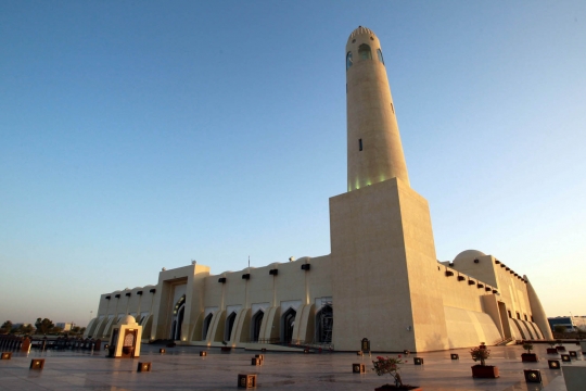 Mengagumi kemegahan masjid terbesar di Qatar