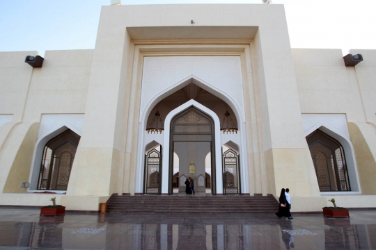 Mengagumi kemegahan masjid terbesar di Qatar