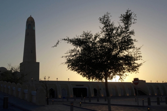 Mengagumi kemegahan masjid terbesar di Qatar