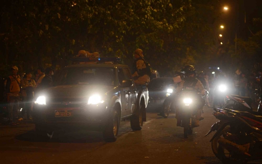 Aksi Tim Rajawali razia geng motor