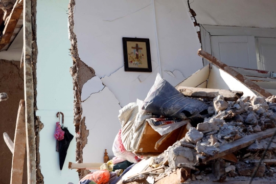 Luluh lantak Yunani diguncang gempa 6,3 SR