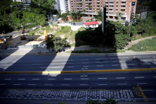 64 Nama korban kekerasan rezim Maduro hiasi jalanan Venezuela