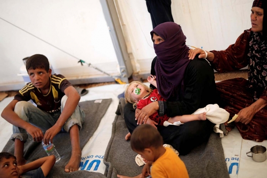 Duka anak-anak pengungsi Irak keracunan makanan buka puasa