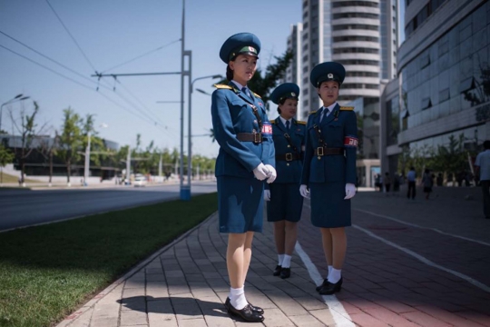 Pesona Polwan cantik dan muda Korea Utara