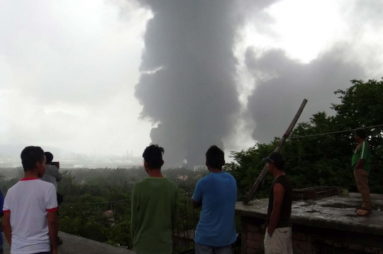 Kebakaran dahsyat lalap kilang minyak di Meksiko