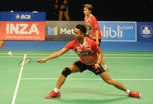 Aksi Tontowi/Liliyana bekuk unggulan China di final Indonesia Open