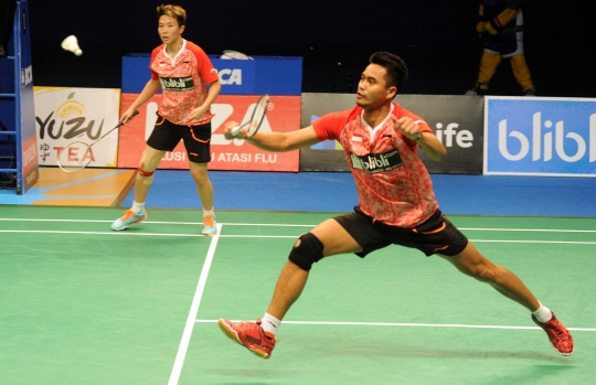 Aksi Tontowi/Liliyana bekuk unggulan China di final Indonesia Open