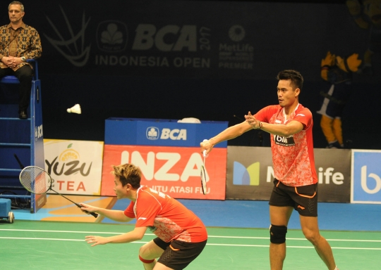 Aksi Tontowi/Liliyana bekuk unggulan China di final Indonesia Open