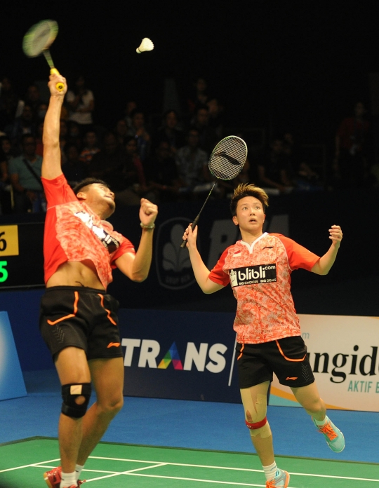 Aksi Tontowi/Liliyana bekuk unggulan China di final Indonesia Open