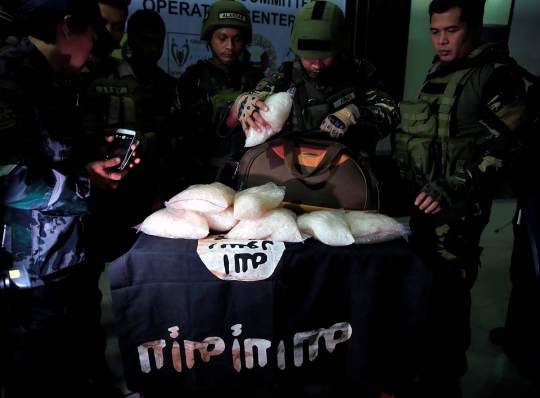 Militer Filipina temukan 11 kg sabu di markas Maute