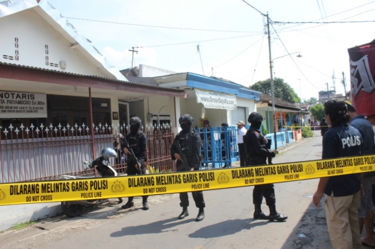Ini rumah kos terduga teroris di Malang