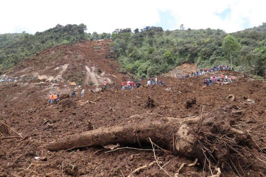 Longsor lumpur terjang Guatemala, 11 orang tewas tertimbun