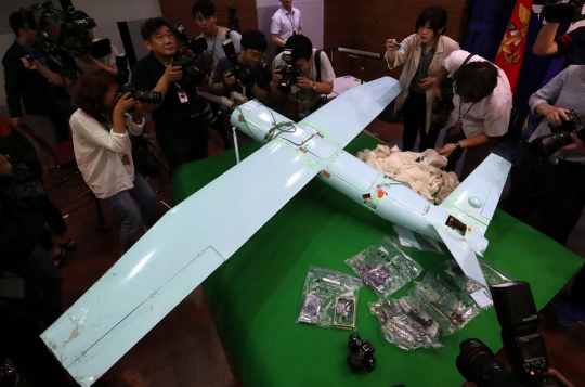 Ini wujud drone mata-mata Korut yang jatuh di Korsel