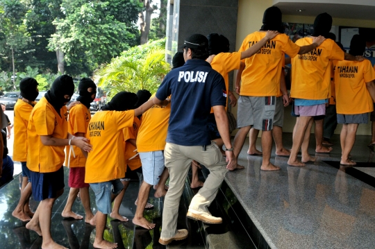 Polda Metro Jaya ringkus ratusan remaja peserta sahur on the road