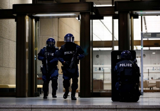 Aksi polisi Tokyo lumpuhkan teroris di Gedung Bank of Japan
