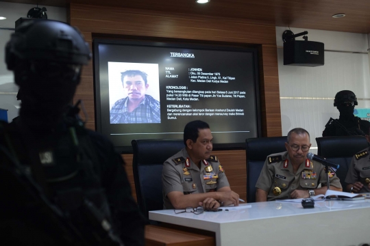 Ini tampang para tersangka bom Kampung Melayu