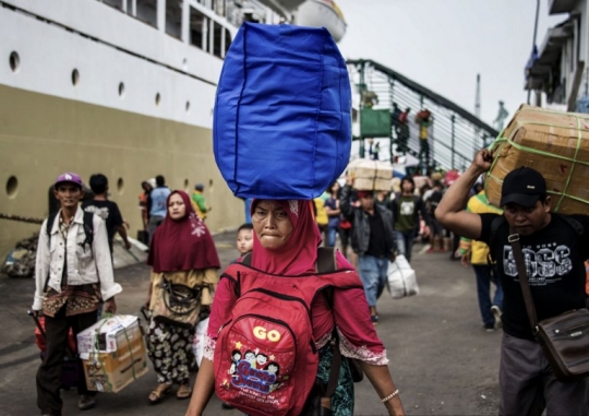 Memantau puncak arus mudik di Pelabuhan Tanjung Perak