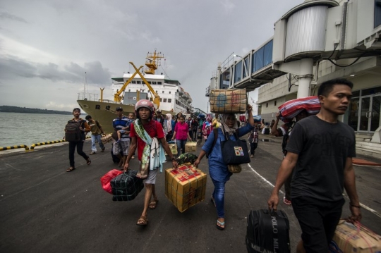 Memantau puncak arus mudik di Pelabuhan Tanjung Perak