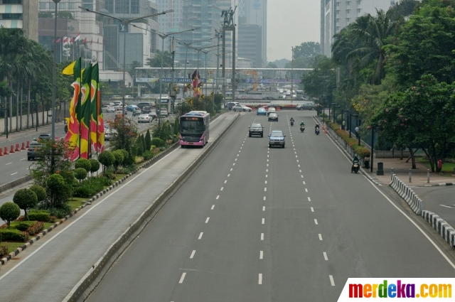 Foto : Hari pertama cuti bersama, Jakarta lengang 