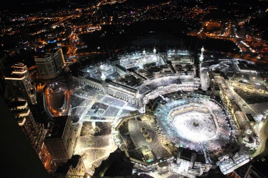 Atmosfer malam akhir Ramadan 1438 H di Masjidil Haram