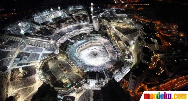 Foto : Atmosfer malam akhir Ramadan 1438 H di Masjidil 