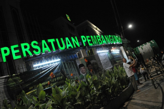 Perayaan malam Idul Fitri di kantor DPP PPP