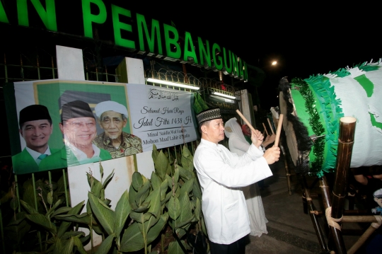 Perayaan malam Idul Fitri di kantor DPP PPP