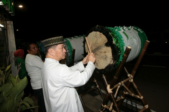 Perayaan malam Idul Fitri di kantor DPP PPP