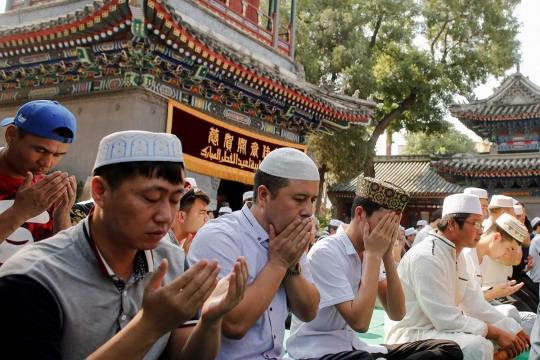 Muslim di China rayakan Hari Raya Idul Fitri