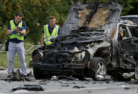 Ledakan bom mobil tewaskan pejabat militer Ukraina
