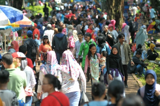 Ragunan masih jadi primadona warga saat libur Lebaran