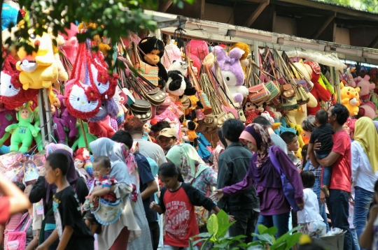 Ragunan masih jadi primadona warga saat libur Lebaran