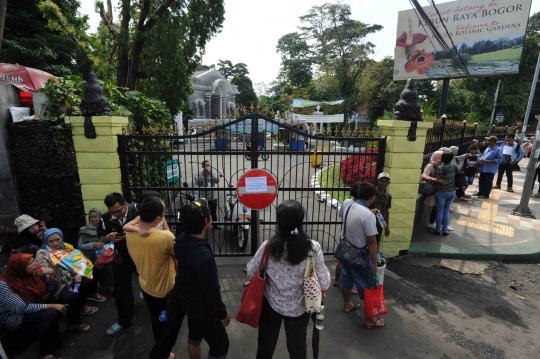 Warga kecewa Kebun Raya Bogor ditutup gara-gara Obama