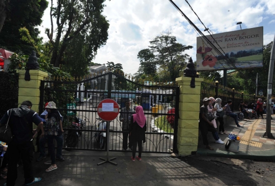Warga kecewa Kebun Raya Bogor ditutup gara-gara Obama