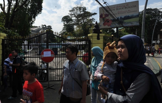 Warga kecewa Kebun Raya Bogor ditutup gara-gara Obama