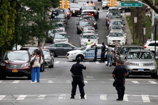 Suasana mencekam usai penembakan di rumah sakit New York