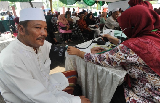 Ribuan calon jemaah haji diberi vaksin meningtis