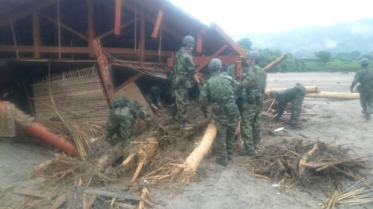 Luluh lantak Jepang diterpa banjir bandang