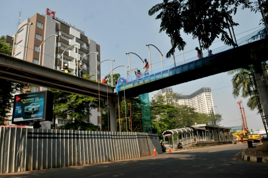 Imbas proyek underpass Kartini, halte bus Transjakarta dipindahkan