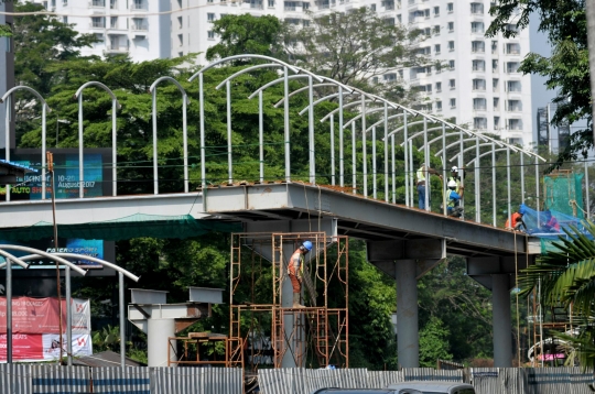 Imbas proyek underpass Kartini, halte bus Transjakarta dipindahkan