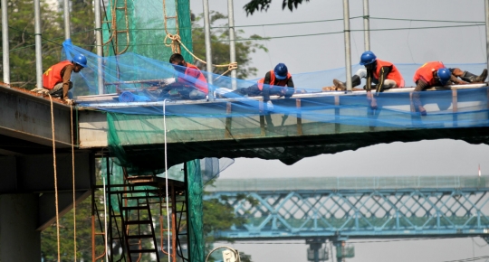 Imbas proyek underpass Kartini, halte bus Transjakarta dipindahkan