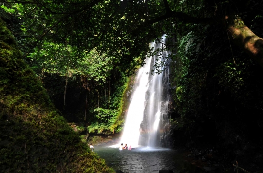 Menikmati akhir pekan di Curug Ciampea