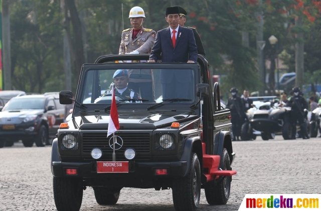 Foto : Presiden Jokowi pimpin upacara HUT ke-71 