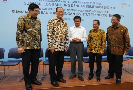 Summarecon Bandung hibahkan tanah untuk ITB Innovation Park