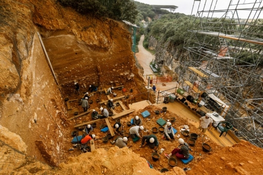 Menggali situs manusia purba satu juta tahun di Spanyol