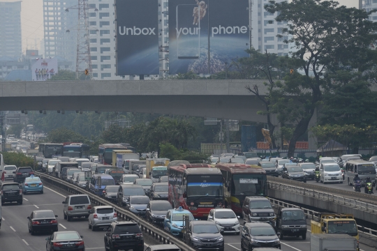 Potret kemacetan Jakarta yang tak kunjung teratasi