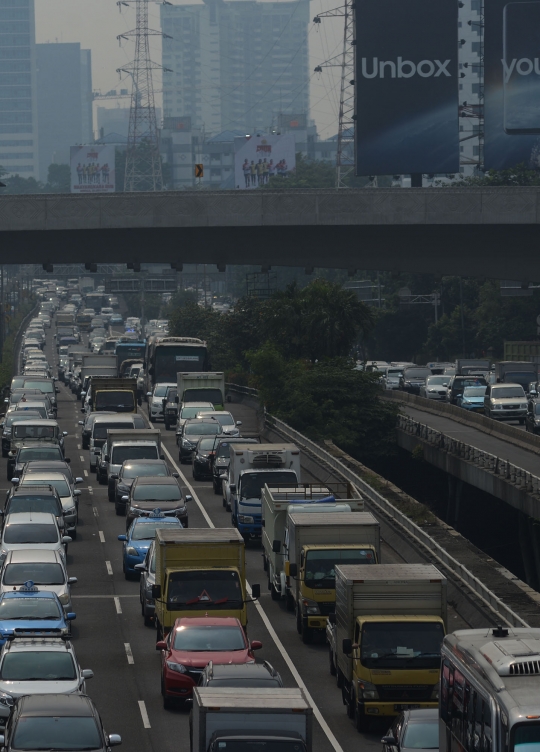 Potret kemacetan Jakarta yang tak kunjung teratasi