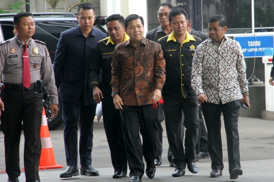 Jumat keramat, KPK periksa Setya Novanto terkait korupsi e-KTP