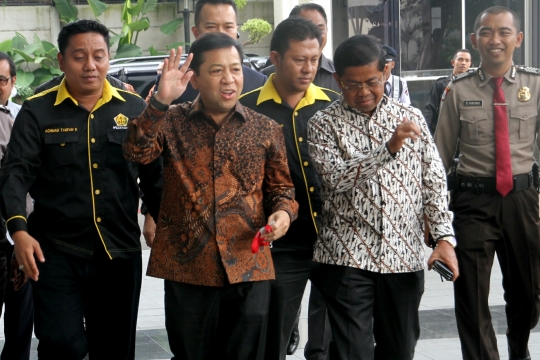 Jumat keramat, KPK periksa Setya Novanto terkait korupsi e-KTP